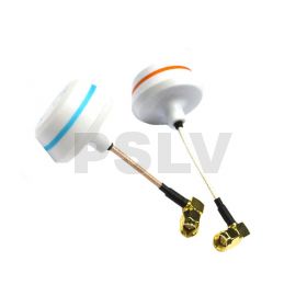 16104213  5.8GHz VTx+VRx Circular Polarized Antenna Set 90 SMA Connectors  